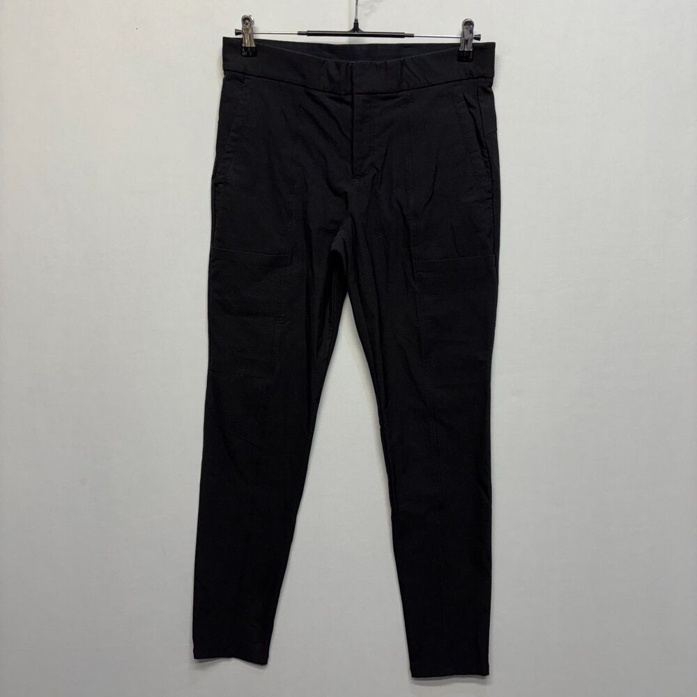 Athleta Wander Stash Skinny Pants Size 6 Black Pull On FA20 C072 -7